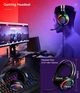 Игровой комплект клавиатура и мышь наушники коврик 4в1 Linmoni TF-400 Kit с RGB подсветкой для геймеров - изображение 3