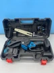 Безщіткова Акумуляторна ланцюгова міні-пила 6 inch Electric SAW BLUE кейсом / 2 акумулятори 4А/год 8644 - зображення 4