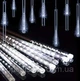 Гирлянда сосульки прозрачный шнур 8 шт 50 см белые 432 LED 57 Вт - изображение 3