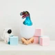 Детский светильник SUNROZ 3D Dinosaur Lamp лампа-ночник "Динозаврик в яйце" с пультом ДУ - изображение 2