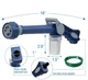 Водомет для миття авто, поливу рослин, розпилювач EZ JET Water Cannon - зображення 9