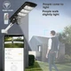 Камера-ліхтар 4G вуличний на сонячній батареї 300W з датчиком руху - зображення 3