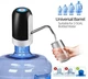 Электрическая помпа для бутилированной воды Automatic water dispenser с подсветкой на бутыль 19 л Черный - изображение 3