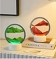 Настільна LED лампа нічник RGB Пісочний годинник 3D Sandscape. Картина Рухомий пісок - зображення 5