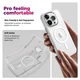 Прозорий чохол Unit MagCase для Samsung Galaxy S25 5G / S24 5G Matte Clear Silver - зображення 3
