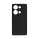 Силиконовый чехол Matte Slim Fit для Xiaomi Redmi Note 13 Pro 4G Black - изображение 3