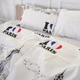 Простынь MirSon Бязь 17-4743 Paris 200x220 см (2200008929770) - изображение 3