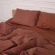Простынь MirSon Бязь 17-4827 Gwendoline 200x220 см (2200009389443) - изображение 4