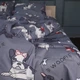 Простынь MirSon Бязь 17-0663 Cute Pug 150х220 см (2200010011296) - изображение 1