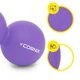 Массажный мяч Cornix Lacrosse DuoBall 6.3 x 12.6 см XR-0114 Purple - изображение 2