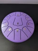 Глюкофон ручной язычковый барабан на 11 нот 16см Tongue Drum Violet музыкальный инструмент для медитации йоги - изображение 6