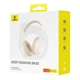 Беспроводные Bluetooth наушники Baseus Bass 35 Max 600mAh, 50h (A00070800221-00) White - изображение 8