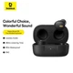 Беспроводные Bluetooth наушники Baseus Bowie E18 True Wireless TWS Earphones BT5.3, 300mAh/40mAh, 25h (A00023800123-00) Black - изображение 10