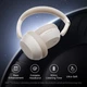 Беспроводные Bluetooth наушники Baseus Bass 35 Max 600mAh, 50h (A00070800221-00) White - изображение 12