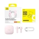 Беспроводные Bluetooth наушники Baseus Bowie E16 True Wireless TWS Earphones BT5.3, 400mAh/35mAh, 30h (A00061900413-01) Pink - изображение 7