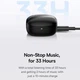 Бездротові Bluetooth навушники Baseus Bowie E20 True Wireless TWS Earphones BT5.3, 500mAh/70mAh, 33h (A00069700113-00) Black - зображення 8
