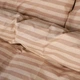 Простынь на резинке MirSon 70x140 см Ranforce Elite 17-0610 Stripe Light Brown (2200008198466) - изображение 2