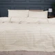 Комплект постельного белья MirSon Полуторный Евро 160 x 220 Ranforce Elite 17-0604 Stripe Yellow Ранфорс (2200008052652) - изображение 2