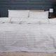 Простынь на резинке MirSon Ranforce Elite 17-0600 Stripe White Gray 120x200x25 см (2200008048709) - изображение 3