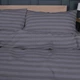 Простынь на резинке MirSon Ranforce Elite 17-0601 Stripe Gray 150x200x25 см (2200008049751) - изображение 4