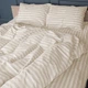 Простынь на резинке MirSon полуторная 120x200+25 см Stripe 17-0604 Yellow Бязь (2200008052225) - изображение 2