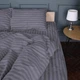 Пододеяльник MirSon Бязь 17-0601 Stripe Gray 175х210 см (2200008049003) - изображение 4