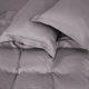 Простынь на резинке MirSon Imperial Tencel №06 Gray 220x240+25 см (2200010755473) - изображение 1