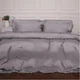Простынь на резинке MirSon Imperial Tencel №06 Gray 200x220+25 см (2200010755466) - изображение 2