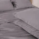 Простынь на резинке MirSon Imperial Tencel №06 Gray 180x220+25 см (2200010755459) - изображение 3