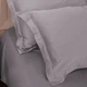 Простынь на резинке MirSon Imperial Tencel №06 Gray 220x240+25 см (2200010755473) - изображение 9