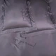 Пододеяльник MirSon Imperial Tencel №06 Gray 220х240 см (2200010755428) - изображение 4