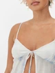 Топ женский Primark XAZ519171CYDT S Молочный с синим (DD8000009249105) - изображение 4