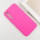 Чохол Silicone Cover Lakshmi Full Camera (AAA) для Samsung Galaxy A36 5G Рожевий / Barbie pink - зображення 5