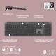 Комплект Logitech Signature MK950 Slim Combo for Business Graphite UA (920-012508) - зображення 8