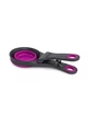 Мерный стакан для корма Dexas Collapsible KlipScoop складной на клипсе 240 мл Пурпурный (PW6604322405) - изображение 2