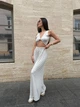 Жіночий літній прогулянковий костюм топ і брюки Uaclothes S Сірий (like33131-133431351) - зображення 1