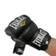 Перчатки Everlast для смешанных единоборств из экокожи M черные - изображение 4