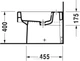 Биде напольное DURAVIT Vero 2240100000 - изображение 4