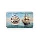 Колекційна пам'ятна монета Coin HMS Beagle Ponsonby Sound Charles Darwin 2025 Silver Plated - зображення 2