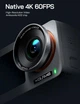 Экшн-камера WOLFANG Seeker One / 150° / Wi-Fi / NFC / Влагозащищенная / Пылезащищенная / Белый Б/В - изображение 3