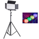 Профессиональный видеосвет Varicolor PRO LED U800+ RGB (3200-5600K) с сетевым адаптером + Штатив - изображение 1