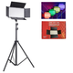 Профессиональный видеосвет Varicolor PRO LED U600+ RGB (3200-5600K) с сетевым адаптером + Штатив - изображение 1