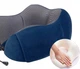 Дорожня подушка з ефектом Memory Foam, подушка для подорожей синього кольору - изображение 3