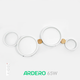 Люстра AL6194-1ARD SCANDY 65Вт белая с деревом Ardero 3000-6500К 4550Lm светодиодная с пультом ДУ 750х210мм - изображение 3