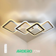 Люстра MADEIRA 72Вт AL6144 ARD біла Ardero 3000К-6500К 5760Lm LED стельова cвітлодіодна з пультом ДУ 900х260х150мм ромби - зображення 2