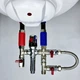 Змішувач-термостат водонагрівача, бойлера з байпасом 15.1MIXER BYPASS Boiler Series 1/2" KVANT - зображення 1