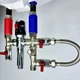 Змішувач-термостат водонагрівача, бойлера з байпасом 15.1MIXER BYPASS Boiler Series 1/2" KVANT - зображення 3