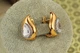 Сережки Xuping Jewelry полум"я з родієм 1,8 см золотисті - зображення 2