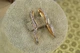 Серьги Xuping Jewelry зевс с родием 2,8 см золотистые - изображение 2