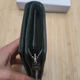 Кошелек женский из натуральной кожи Зелений WMB-3М 19×9 - изображение 5